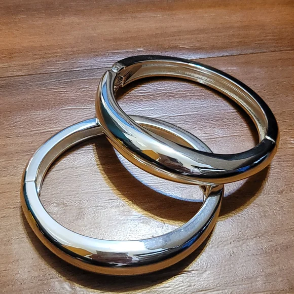 Silver Bangles - Picture 1 of 4